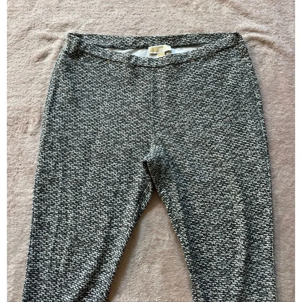 Michael Kors Women's Black White‎ Pull On Pants Size X-Large